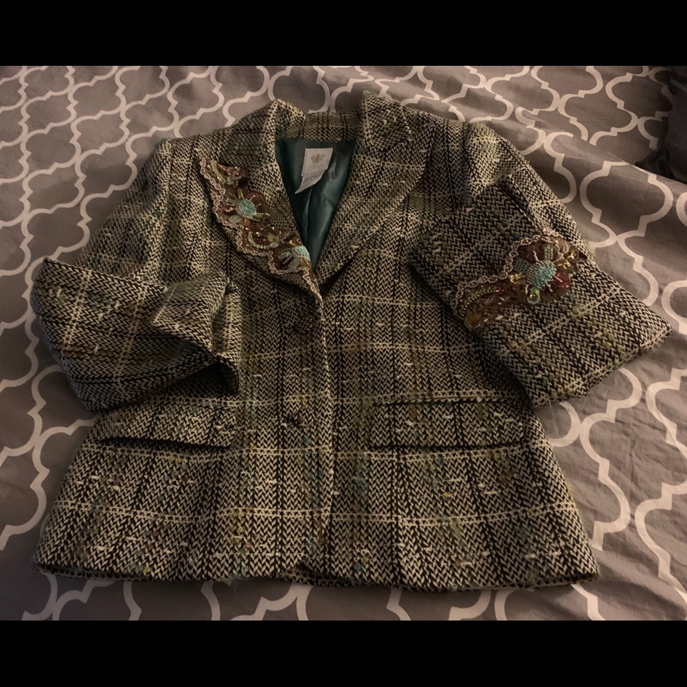 Paule Vasseur womens jacket with some bling